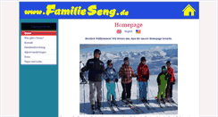 Desktop Screenshot of familieseng.de